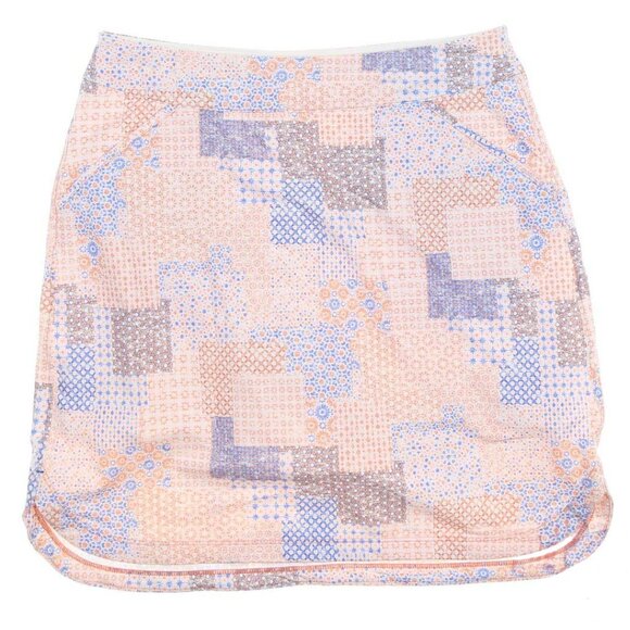 NWT Peter Millar Women's Alice Petal Hem Skort Patchwork - Picture 4 of 4